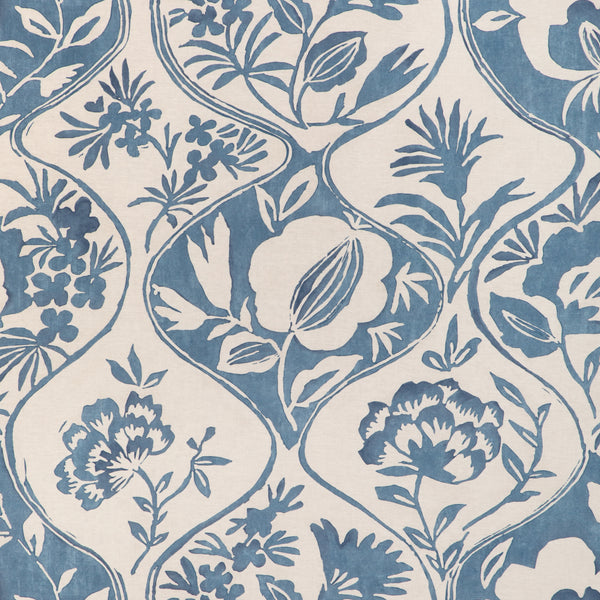 Tongli Print - Porcelain Blue By Brunschwig & Fils | Summer Palace | Chinoiserie Multipurpose Print