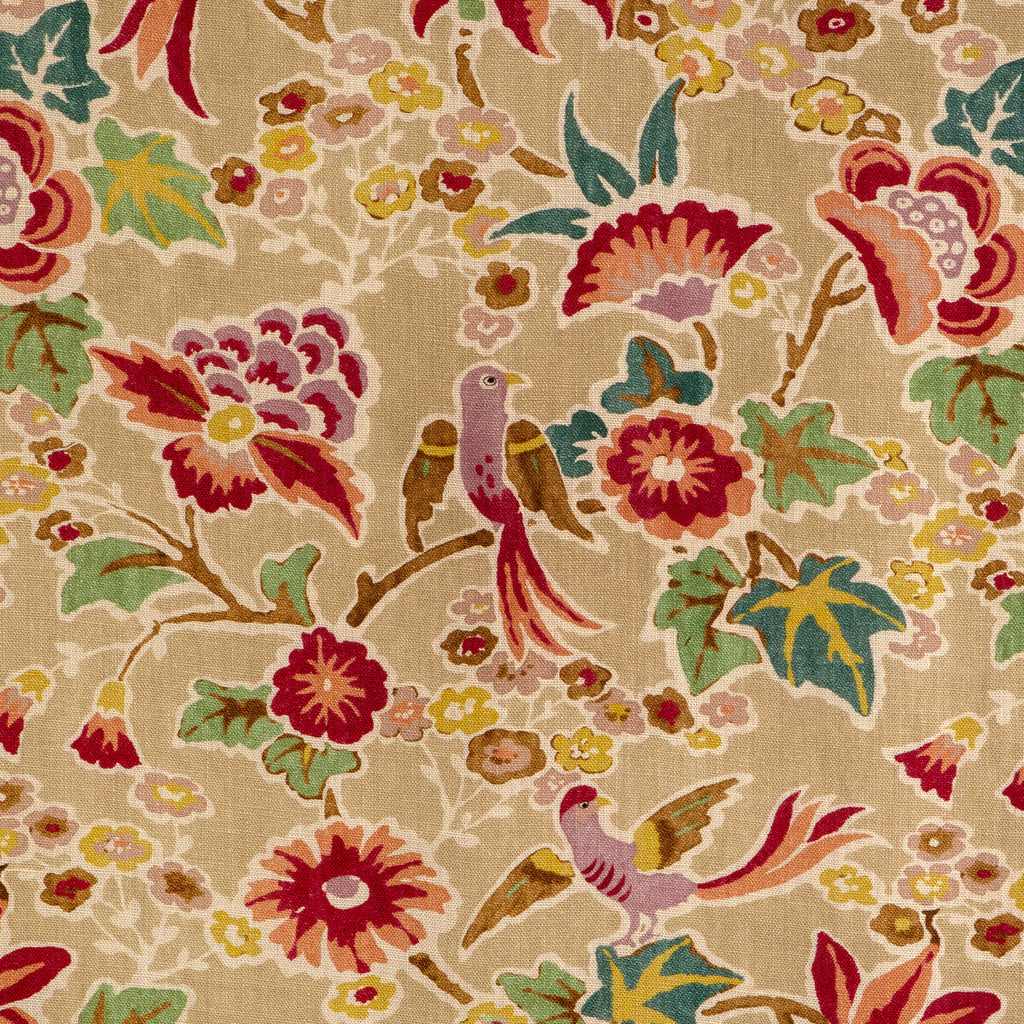 Samples and Purchasing available for Posy Print - Berry/Leaf Purple By Lee Jofa | Garden Walk |Animal/Insects Botanical & Floral Multipurpose Print at Designer Wallcoverings and Fabrics