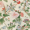 Samples and Purchasing available for Gardenia Print - Red/Green Red By Lee Jofa | Garden Walk | Botanical & Floral Multipurpose Print at Designer Wallcoverings and Fabrics