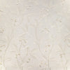 Samples and Purchasing available for Iris Embroidery - Ivory White By Lee Jofa | Garden Walk | Botanical & Floral Drapery Embroidery at Designer Wallcoverings and Fabrics