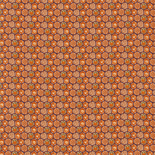 Imari Ii - Orange Orange By Lee Jofa | Paolo Moschino 2024 |Global Geometric Multipurpose Print