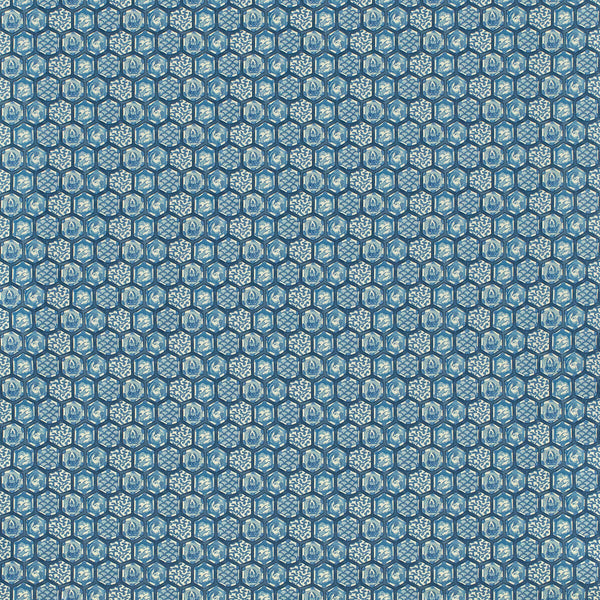 Imari Ii - Blue Blue By Lee Jofa | Paolo Moschino 2024 |Global Geometric Multipurpose Print