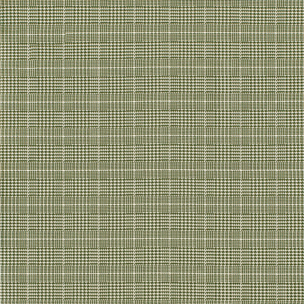 Samples and Purchasing available for Pied De Poule - Dark Green Green By Lee Jofa | Paolo Moschino 2024 | Check/Houndstooth Multipurpose Print at Designer Wallcoverings and Fabrics