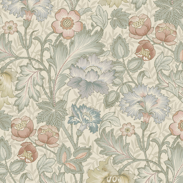 Jane Mural, Natural Wallcoverings | Schumacher
