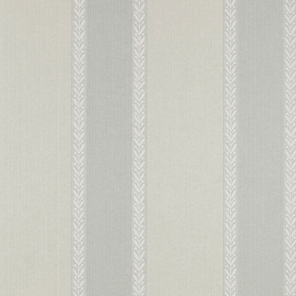 Bayberry Stripe, Water Blue Wallcoverings | Schumacher