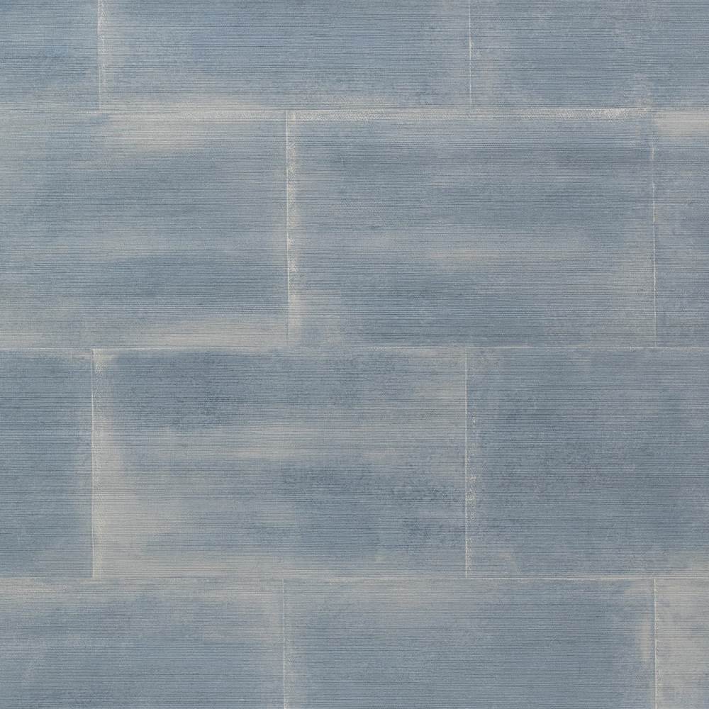 Tang Block Grasscloth cornflower Wallpaper | Cowtan & Tout