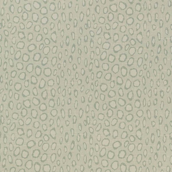 Beja Leopard Grasscloth Seaglass Wallpaper | Cowtan & Tout