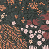 Famous Garden Black, Cream, Orange, Pink, Red Wallcovering | AS Creation