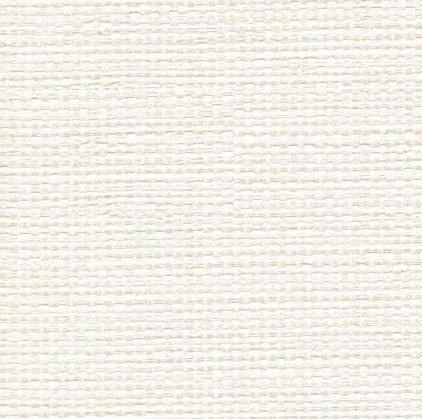 Le Embossed Raffia Symposium - Off-White Commercial Wallcovering | Koroseal