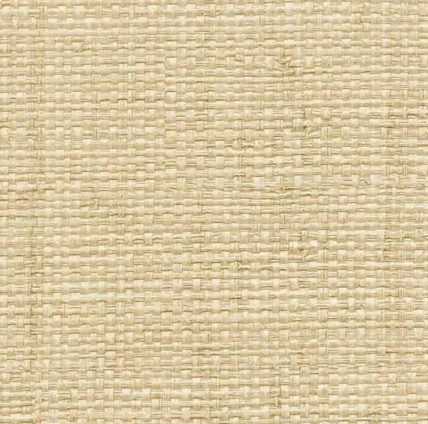 Le Embossed Raffia Count of Monte Cristo - Beige Commercial Wallcovering | Koroseal