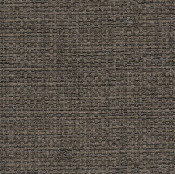 Le Embossed Raffia Don Quixote - Taupe Commercial Wallcovering | Koroseal