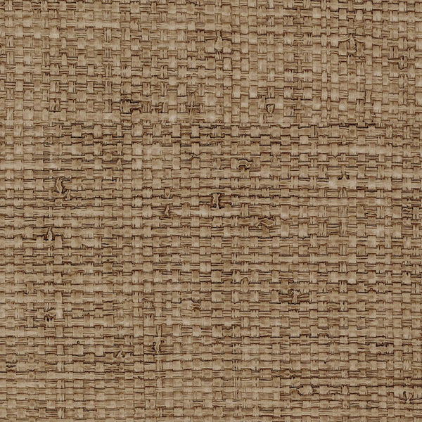 Le Embossed Raffia Huckleberry Finn - Beige Commercial Wallcovering | Koroseal