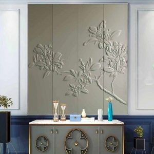 Dale City Literary Leaves Fabric Swatch | Architectural Fabrics