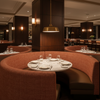 Woven Textured Crosshatch Rustic Sienna Upholstered Banquette | Architectural Fabrics