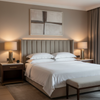 Snake Cay - Putty Upholstered Headboard | Architectural Fabrics