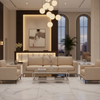 Smooth Matte Texture Soft Sand Upholstered Sofa | Architectural Fabrics