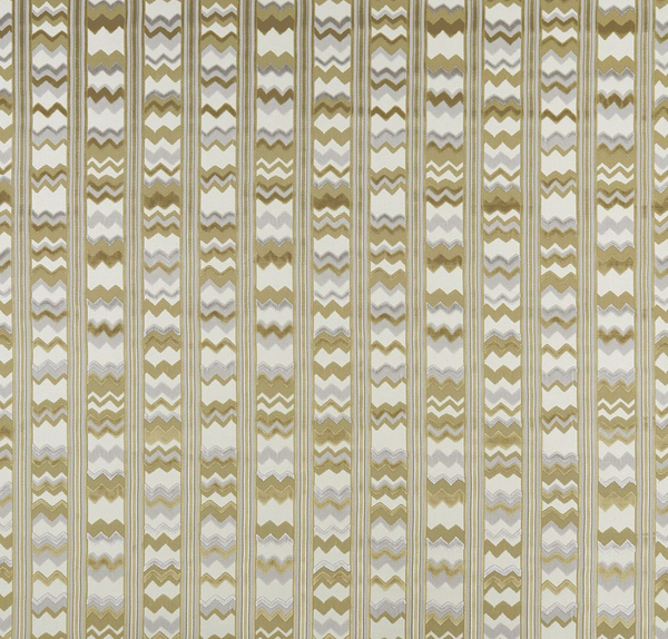 Nina Campbell Fabric - Olive-Gold Wallcovering | Nina Campbell
