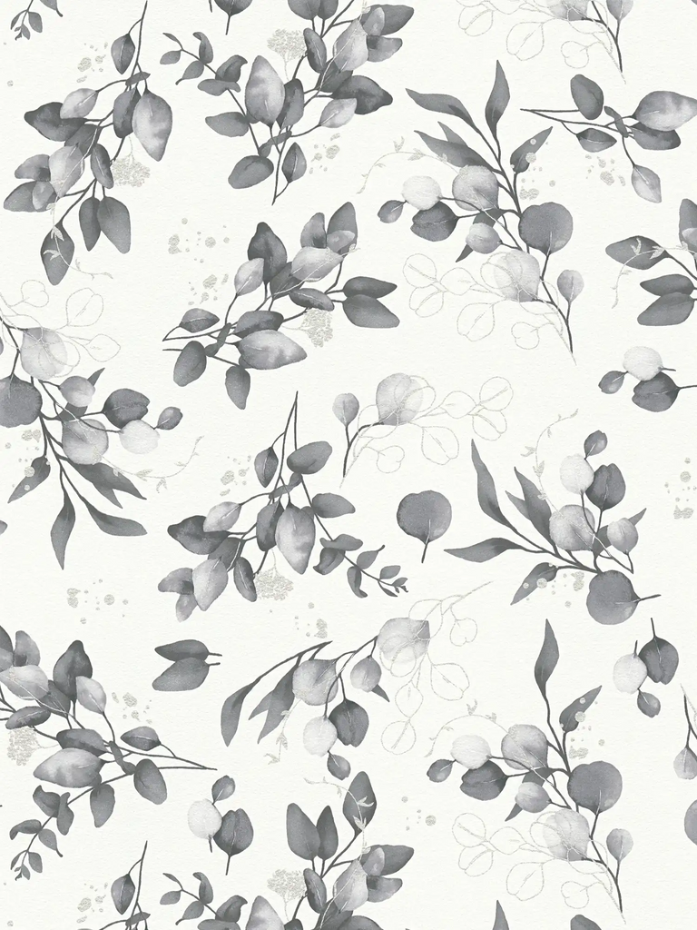 Pure Elegance Light Grey Wallcovering | AS Creation