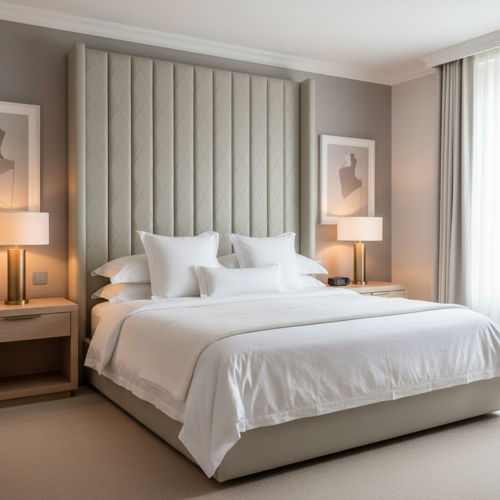 Stone Haven - Chalet Upholstered Headboard | Architectural Fabrics