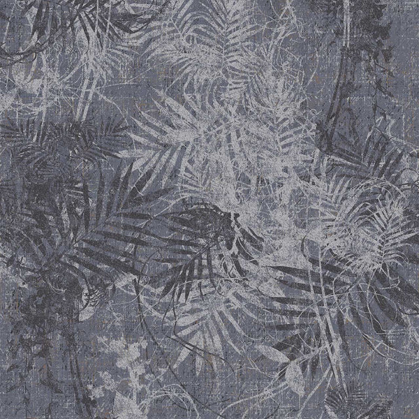 Kerala Charcoal, Sample / Vinyl Wallcoverings | Newwall