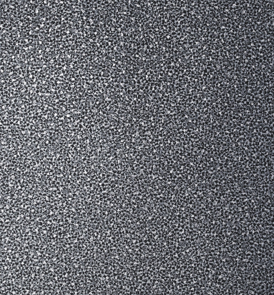 Fentucci Mica Texture Wallpaper - Contemporary Abstract - Smoke & Silver Glitter | Fentucci