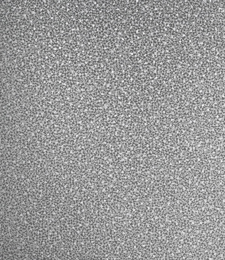 Fentucci Mica Texture Wallpaper - Contemporary Abstract - Pavestone & Silver Glitter | Fentucci