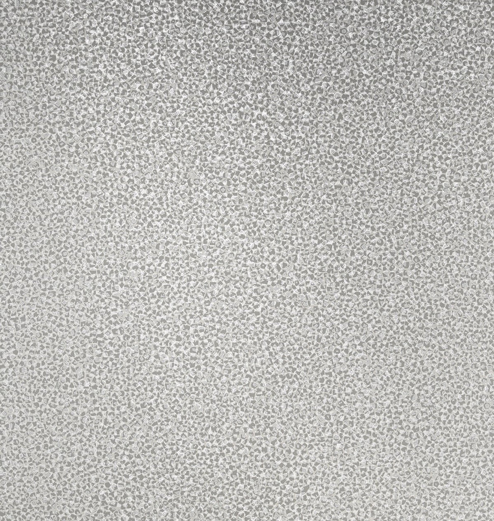 Fentucci Mica Texture Wallpaper - Contemporary Abstract - Dove Gray & Silver Glitter | Fentucci