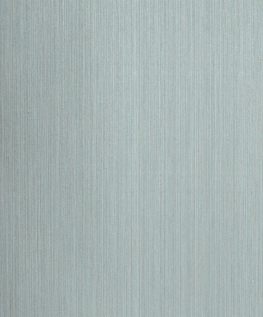 Fentucci Natural Stria Wallpaper - Contemporary Faux - Sea Green & Glitter | Fentucci
