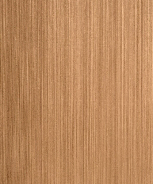Fentucci Natural Stria Wallpaper - Contemporary Faux - Terra Cotta & Glitter | Fentucci