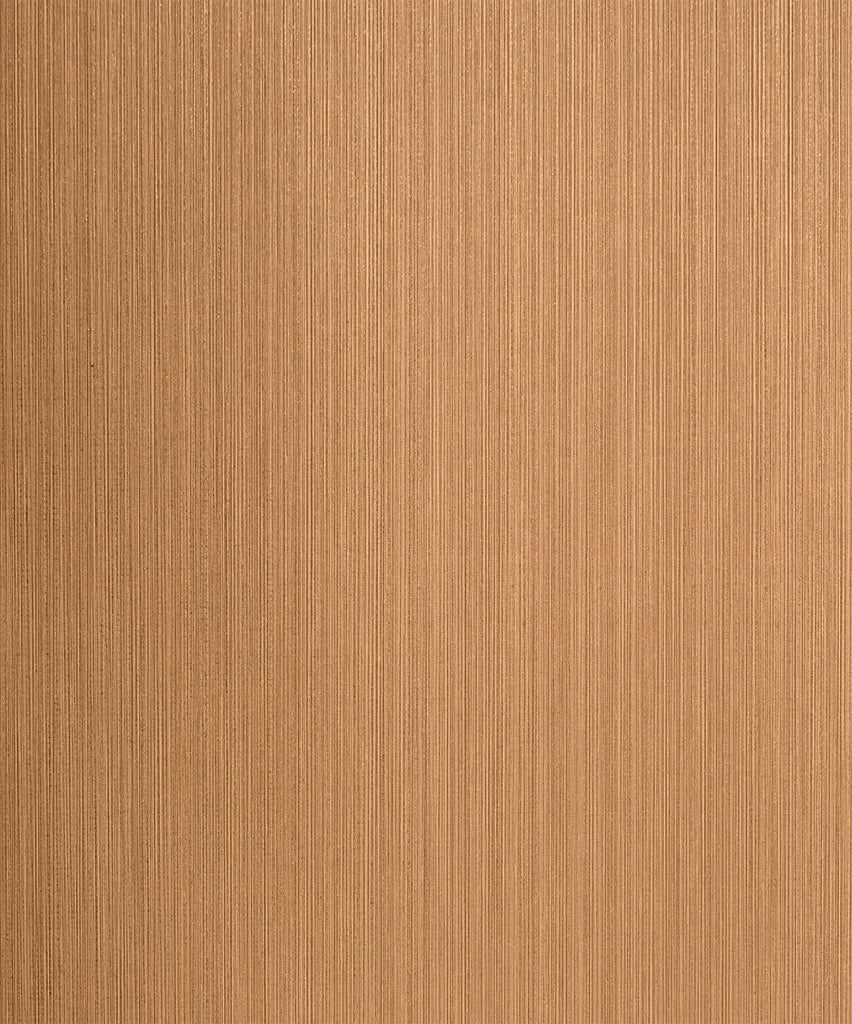 Fentucci Natural Stria Wallpaper - Contemporary Faux - Terra Cotta & Glitter | Fentucci