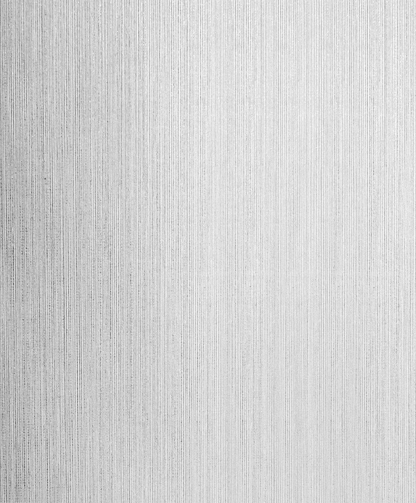 Fentucci Natural Stria Wallpaper - Contemporary Faux - Gray Mist & Glitter | Fentucci