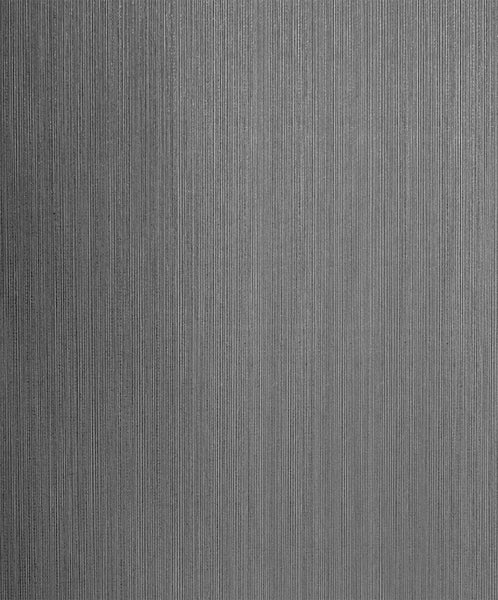Fentucci Natural Stria Wallpaper - Contemporary Faux - Gunmetal & Glitter | Fentucci