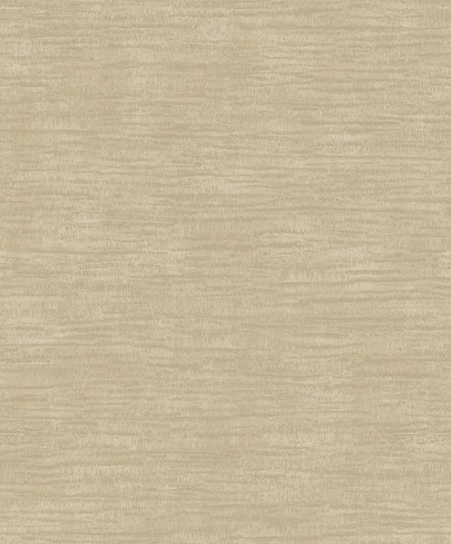 Fentucci Bark Texture Wallpaper - Contemporary Faux - Metallic Khaki | Fentucci