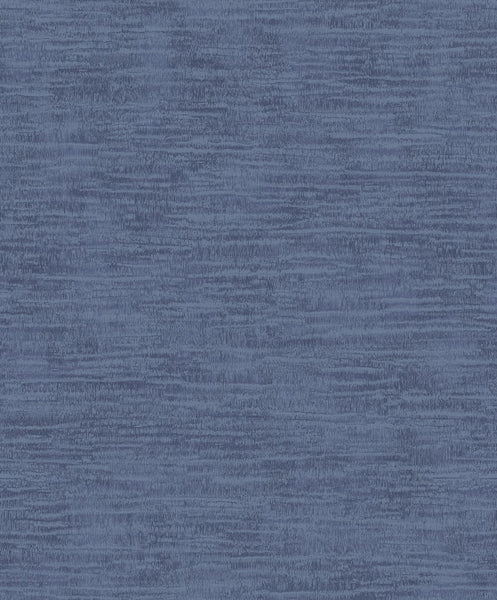 Fentucci Bark Texture Wallpaper - Contemporary Faux - Metallic Storm Blue | Fentucci