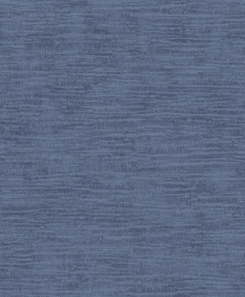 Fentucci Bark Texture Wallpaper - Contemporary Faux - Metallic Storm Blue | Fentucci