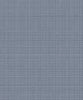 Fentucci Crosshatch Linen Wallpaper - Contemporary Faux - Metallic Slate Blue | Fentucci