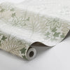 Hidden Ivy Parchment Room Setting | Schumacher Wallpaper