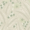 Hidden Ivy Parchment | Schumacher Wallpaper