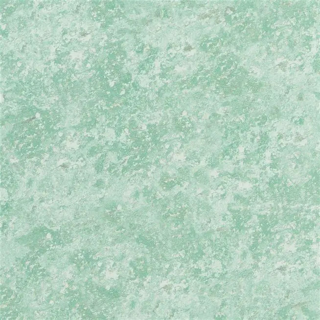 Botticino Italian Plaster Malachite Wallpaper | Designers Guild Europe
