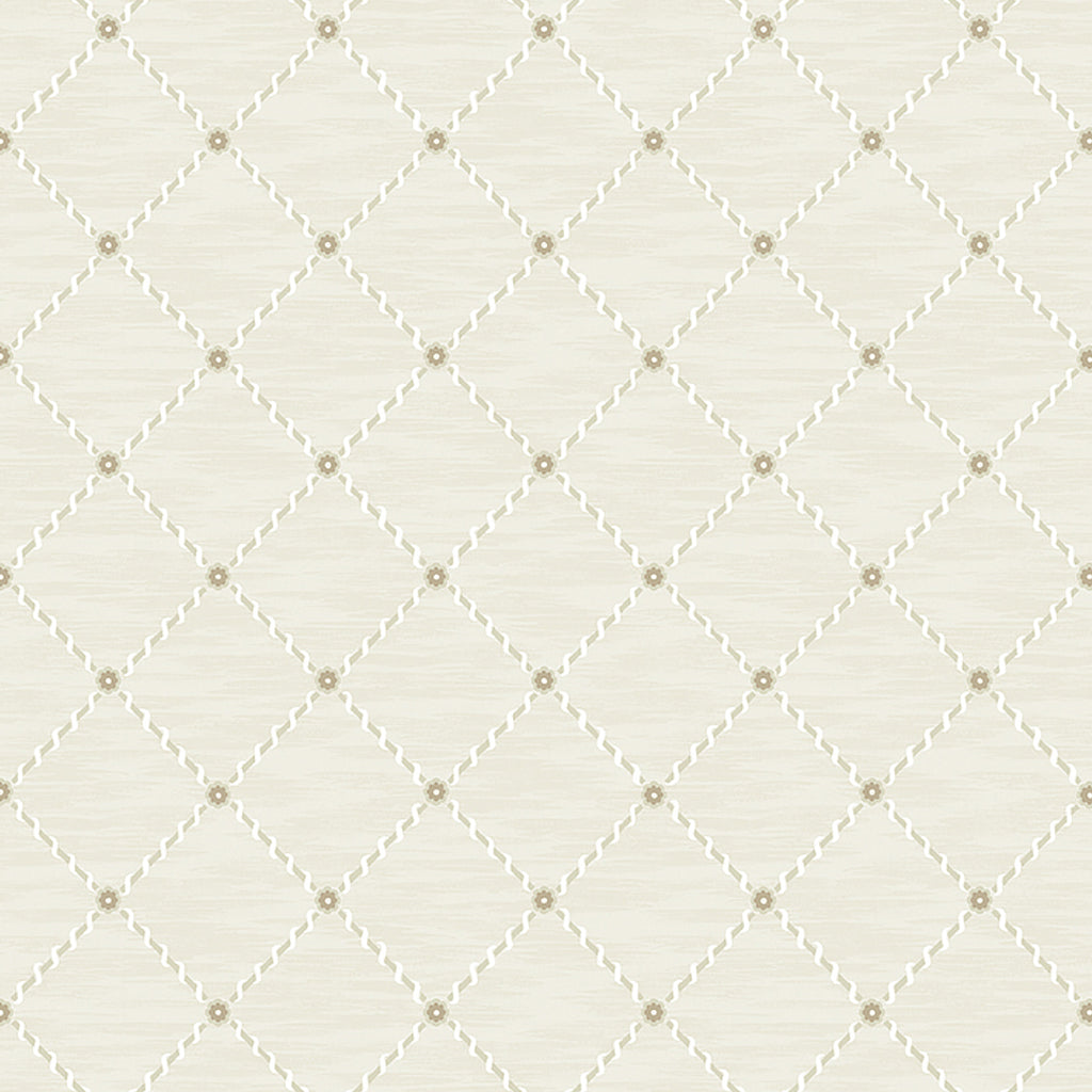Golden Trellis, Parchment and Gold