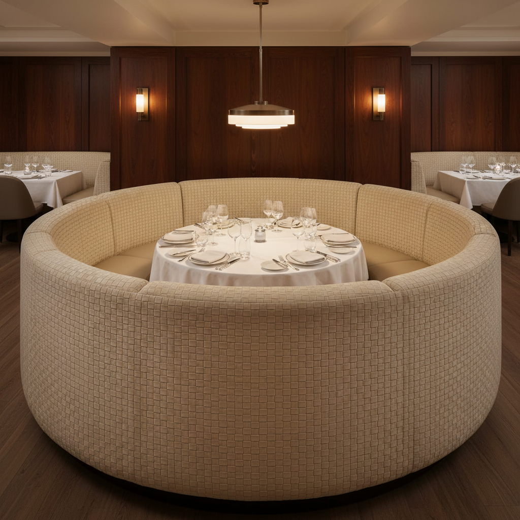 Berretta - Berretta Performance Vinyl Upholstered Banquette | Architectural Fabrics