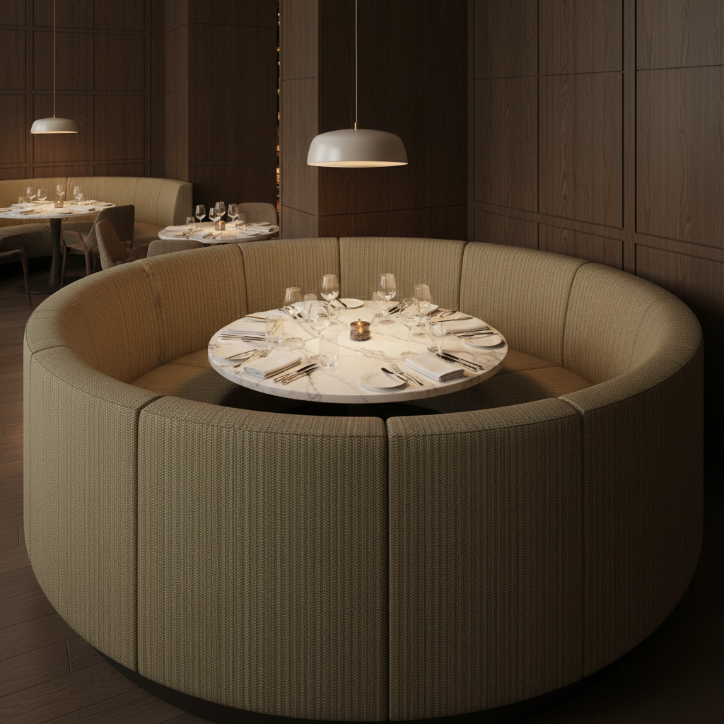 Ballad - Ballad Tekloom Performance Upholstered Banquette | Architectural Fabrics
