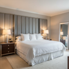 Nassau Gold - Smoke Upholstered Headboard | Architectural Fabrics