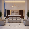 Trade Wind - Shell Upholstered Sofa | Architectural Fabrics