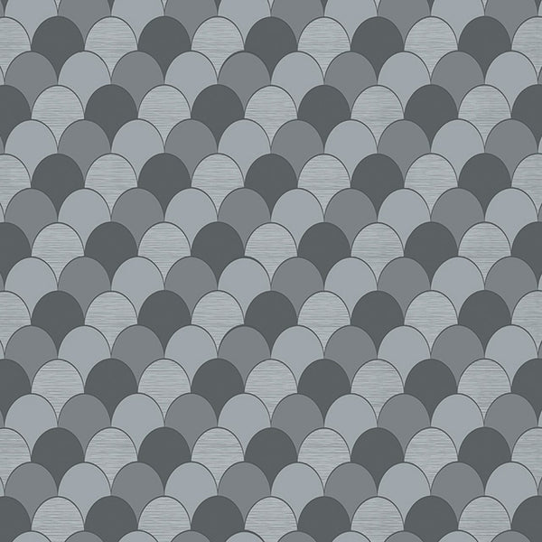 Scales Orange Green | MC Escher Wallcovering
