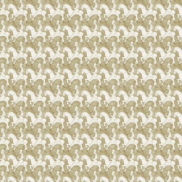 Horseman Beige | MC Escher Wallcovering
