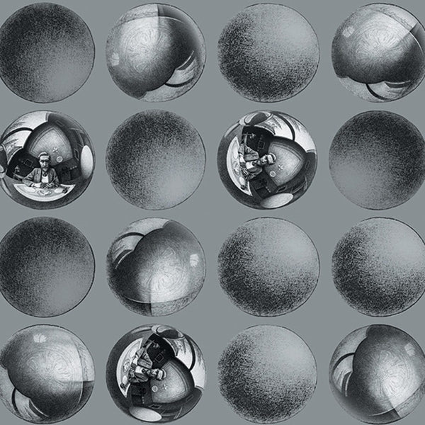 Sphere Light Blue | MC Escher Wallcovering
