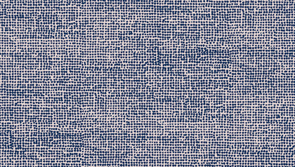 Orkanen Contemporary Illustration - Midnight Blue and Blush | Architectural Wallcoverings