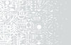 Malibu Yön Varjo Wallpaper - Contemporary Illustration - Gray and Off-White | Malibu Wallpaper