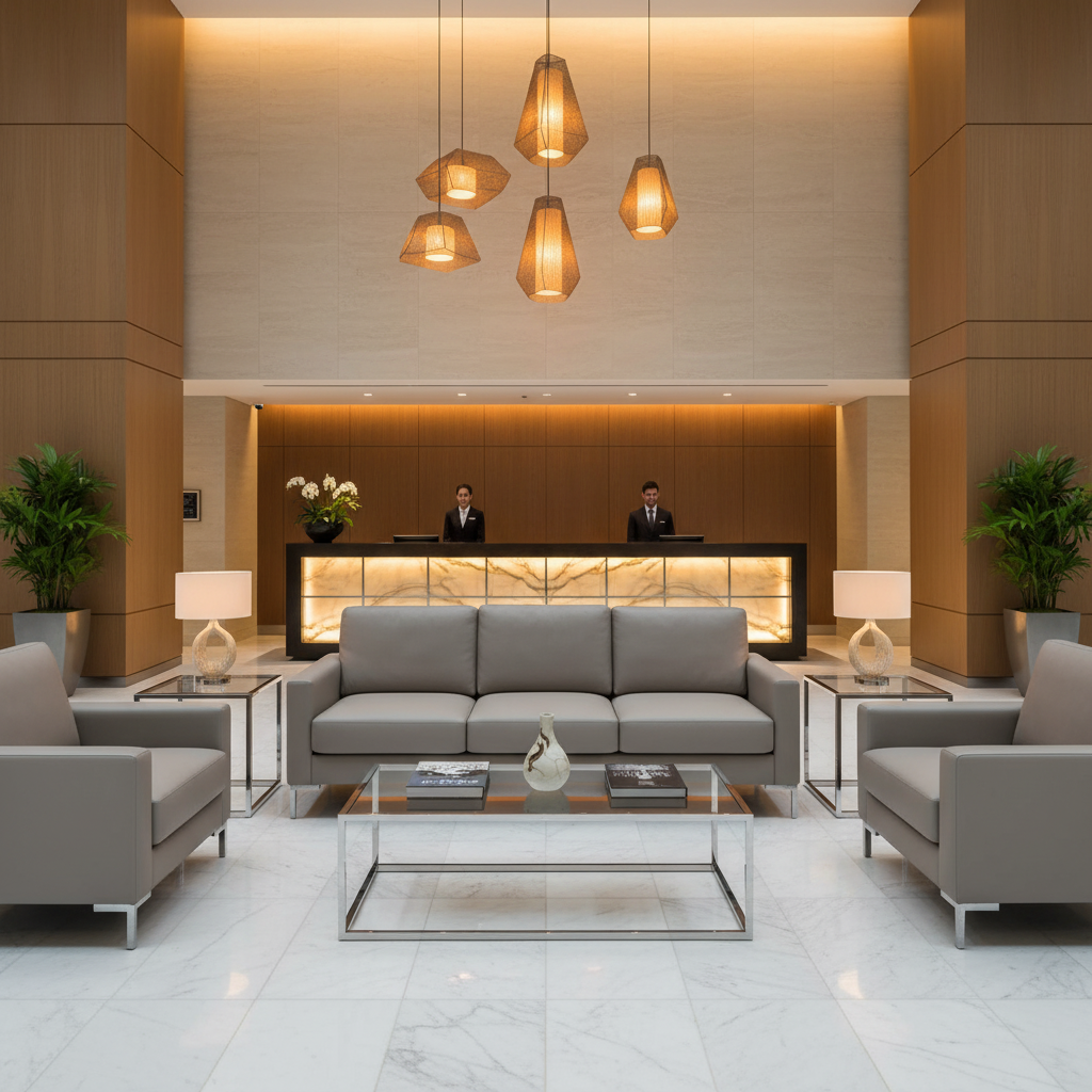 Smooth Solid Texture Misty Gray Upholstered Sofa | Architectural Fabrics